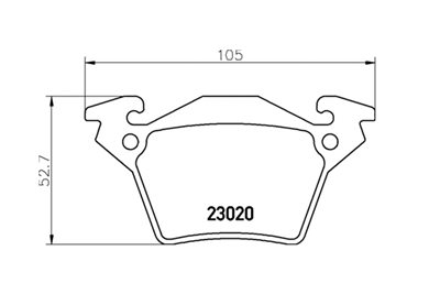 ΔΙΣΚΟΦΡΕΝΑ M/C VITO 108D-110D-113 ΟΠ.