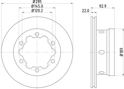 ΔΙΣΚΟΠΛ ΜC SPRINT 312412 ΟΠΦ 285X93 (MER 115)