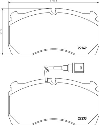 ΔΙΣΚΟΦΡΕΝΑ ROR MERITOR DX 175