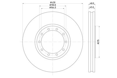 ΔΙΣΚΟΠΛΑΚΑ SAF SKRB 9019 430x47 (SAF 105)